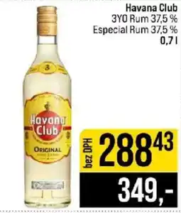 Jip Havana Club nabídka