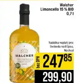 Jip Walcher Limoncello 15% BIO nabídka