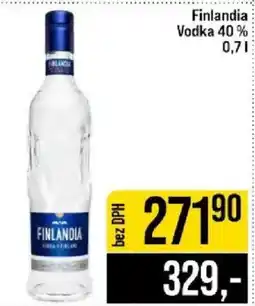 Jip Finlandia Vodka 40% nabídka