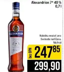 Jip Alexandrion 7* 40% nabídka