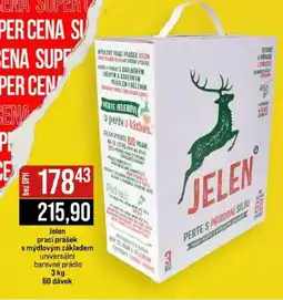 Jip Jelen prací prášek s mýdlovým základem nabídka