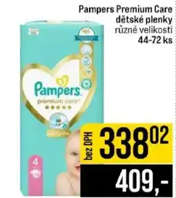 Jip Pampers Premium Care dětské plenky nabídka
