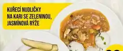 Jip Kuřecí nudličky na kari se zeleninou, jasmínová rýže nabídka
