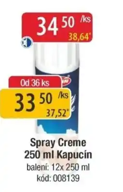 Qanto Spray Creme Kapucín nabídka