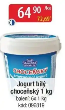 Qanto Jogurt bílý choceňský nabídka