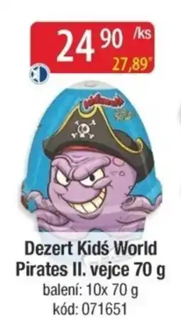 Qanto Dezert Kids World Pirates II. vejce nabídka