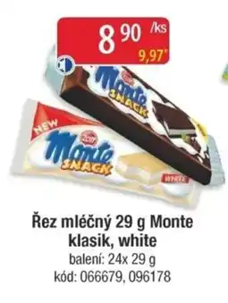 Qanto Řez mléčný Monte klasik, white nabídka