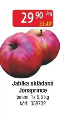 Qanto Jablka skládaná Jonaprince nabídka