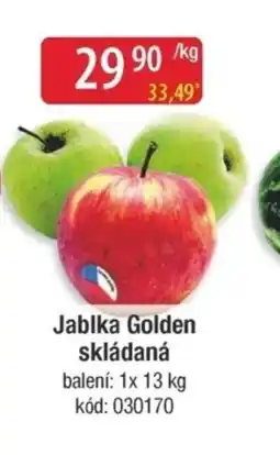 Qanto Jablka Golden skládaná nabídka