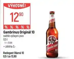 Globus Gambrinus Originál 10 nabídka