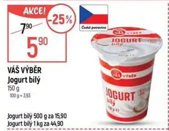 Globus VÁŠ VÝBĚR Jogurt bílý nabídka