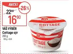 Globus VÁŠ VÝBĚR Cottage sýr nabídka