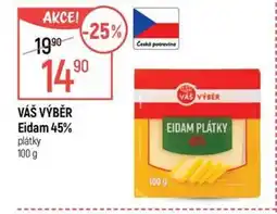 Globus VÁŠ VÝBĚR Eidam 45% nabídka