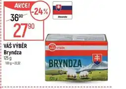 Globus VÁŠ VÝBĚR Bryndza nabídka
