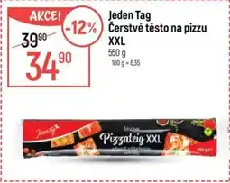 Globus Jeden Tag Čerstvé těsto na pizzu XXL nabídka