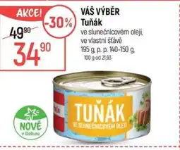 Globus VÁŠ VÝBĚR Tuňák nabídka