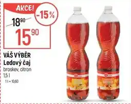 Globus VÁŠ VÝBĚR Ledový čaj nabídka