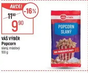 Globus VÁŠ VÝBĚR Popcorn nabídka