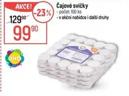 Globus Čajové svíčky nabídka