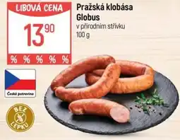 Globus Pražská klobása Globus nabídka