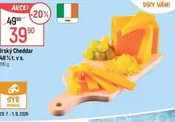 Globus Irský Cheddar 48% t.v.s nabídka