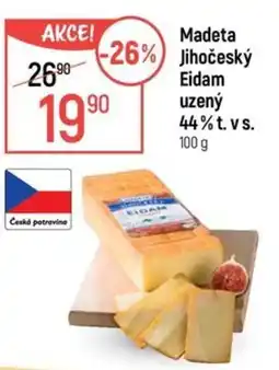 Globus Madeta Jihočeský Eidam uzený 44%t. vs. nabídka