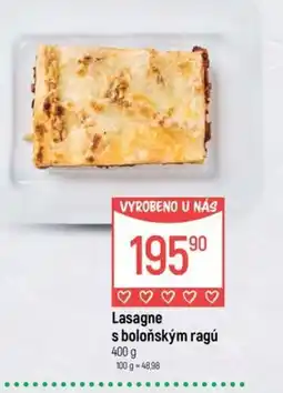 Globus Lasagne s boloňským ragú nabídka