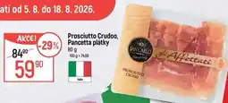 Globus Prosciutto Crudoo, Pancetta plátky nabídka