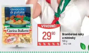 Bramborové noky a mininoky