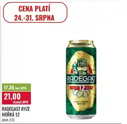Ratio Radegast Ryze hořká 12 nabídka