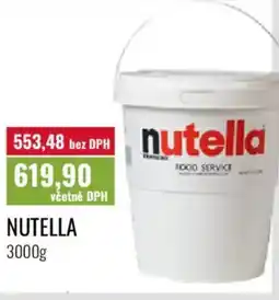 Ratio Nutella nabídka