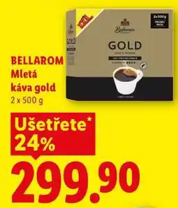 Lidl BELLAROM Mletá káva gold nabídka