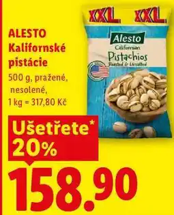 Lidl ALESTO Kalifornské pistácie nabídka