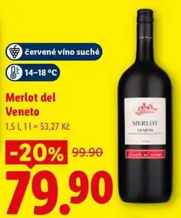 Lidl Merlot del Venet,o nabídka