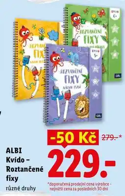 Lidl ALBI Kvído - Roztančené fixy nabídka