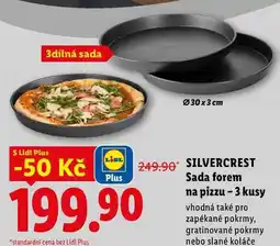 Lidl SILVERCREST Sada forem na pizzu - 3 kusy nabídka