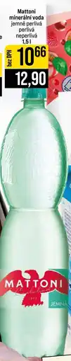 Jip Mattoni minerální voda jemně perlivá perlivá neperlivá 1,5 l nabídka