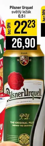 Jip Pilsner Urquel světlý ležák 0,5 l nabídka