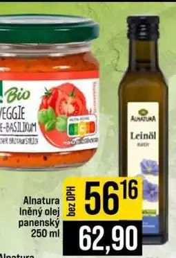 Jip Alnatura lněný olej panenský nabídka