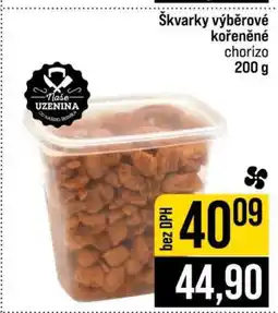 Jip Škvarky výběrové kořeněné nabídka
