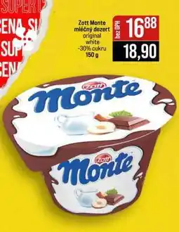 Jip Zott Monte mléčný dezert original white nabídka