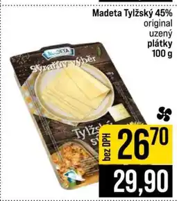 Jip Madeta Tylžský 45% original uzený plátky 100 g nabídka