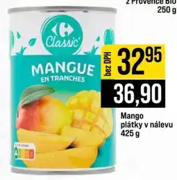 Jip Mango plátky v nálevu nabídka