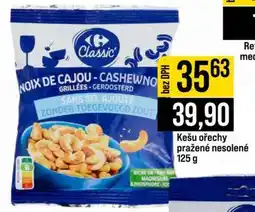 Jip Kešu ořechy pražené nesolené nabídka