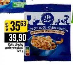 Jip Kešu ořechy pražené solené nabídka