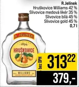Jip R. Jelínek HRUŠKOVICE WILLIAMS 42 nabídka
