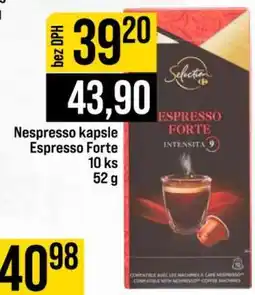 Jip Nespresso kapsle Espresso Forte nabídka