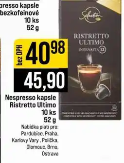 Jip Nespresso kapsle Ristretto Ultimo nabídka