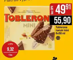 Jip Toblerone nanuk mini 6x50 ml nabídka