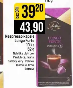 Jip Nespresso kapsle Lungo Forte nabídka